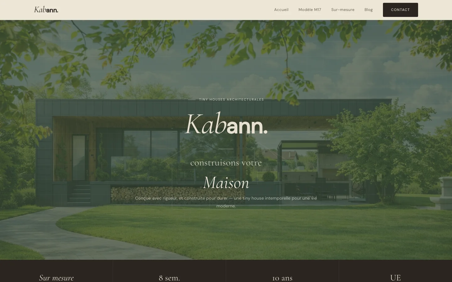 Kabann — vue desktop