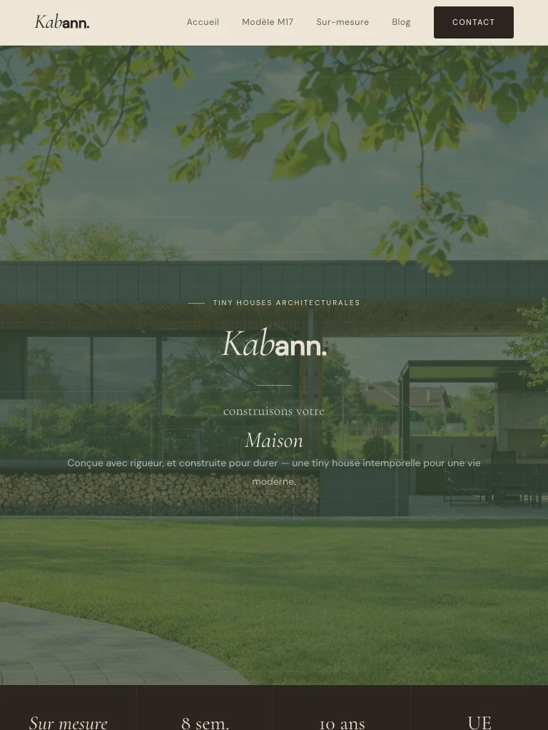 Kabann — vue tablette